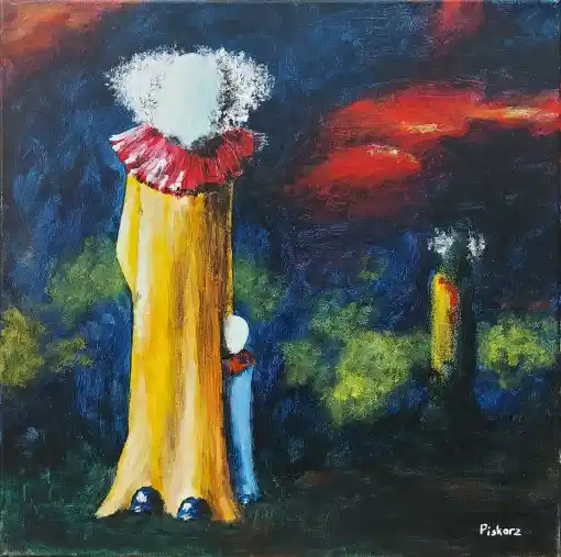 Obraz Piotr Piskorz - Clown I – Piotr Piskorz | Foksal17