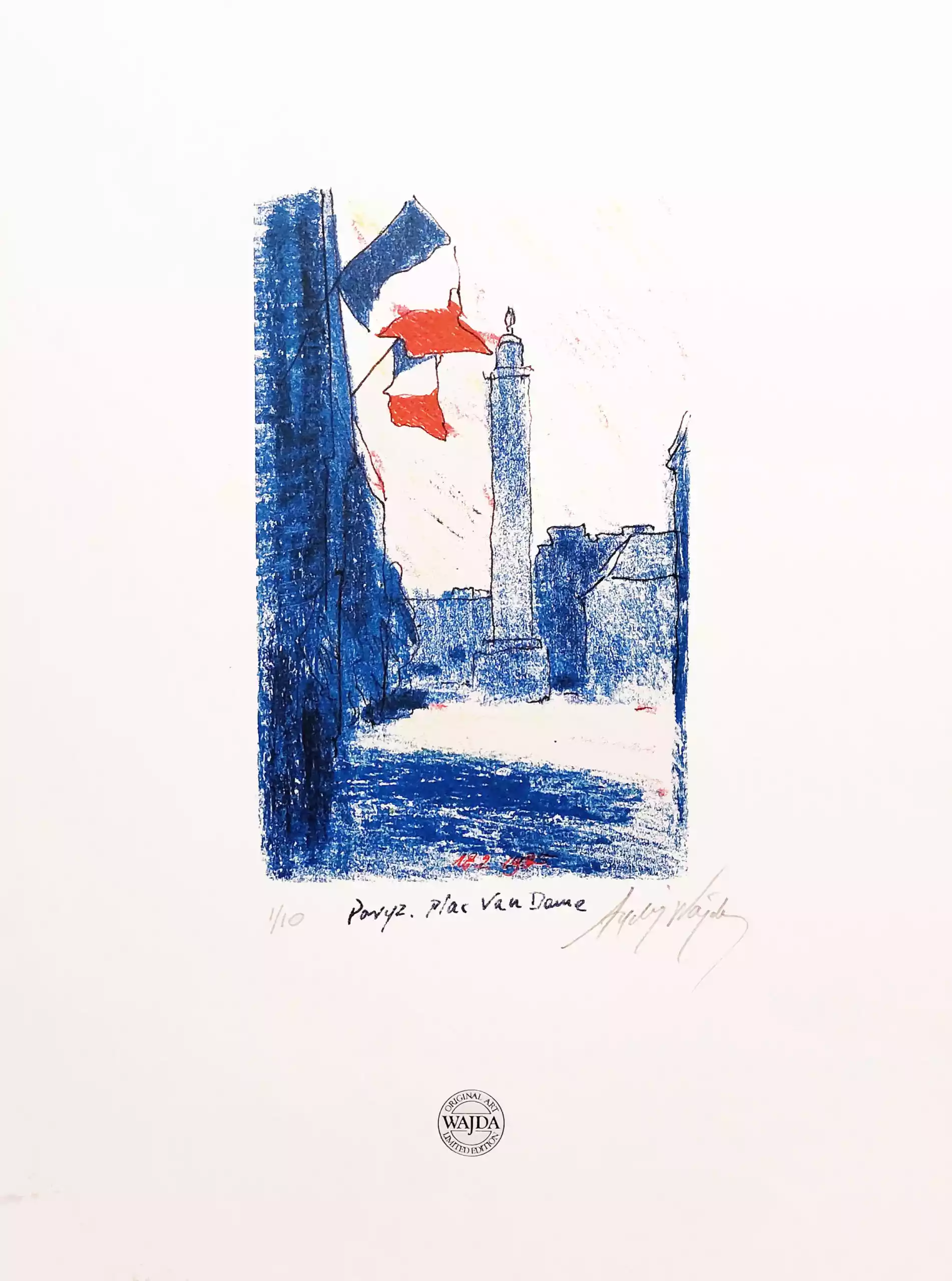 Obraz Andrzej Wajda - Plac Vendôme, Paryż – Andrzej Wajda | Foksal17