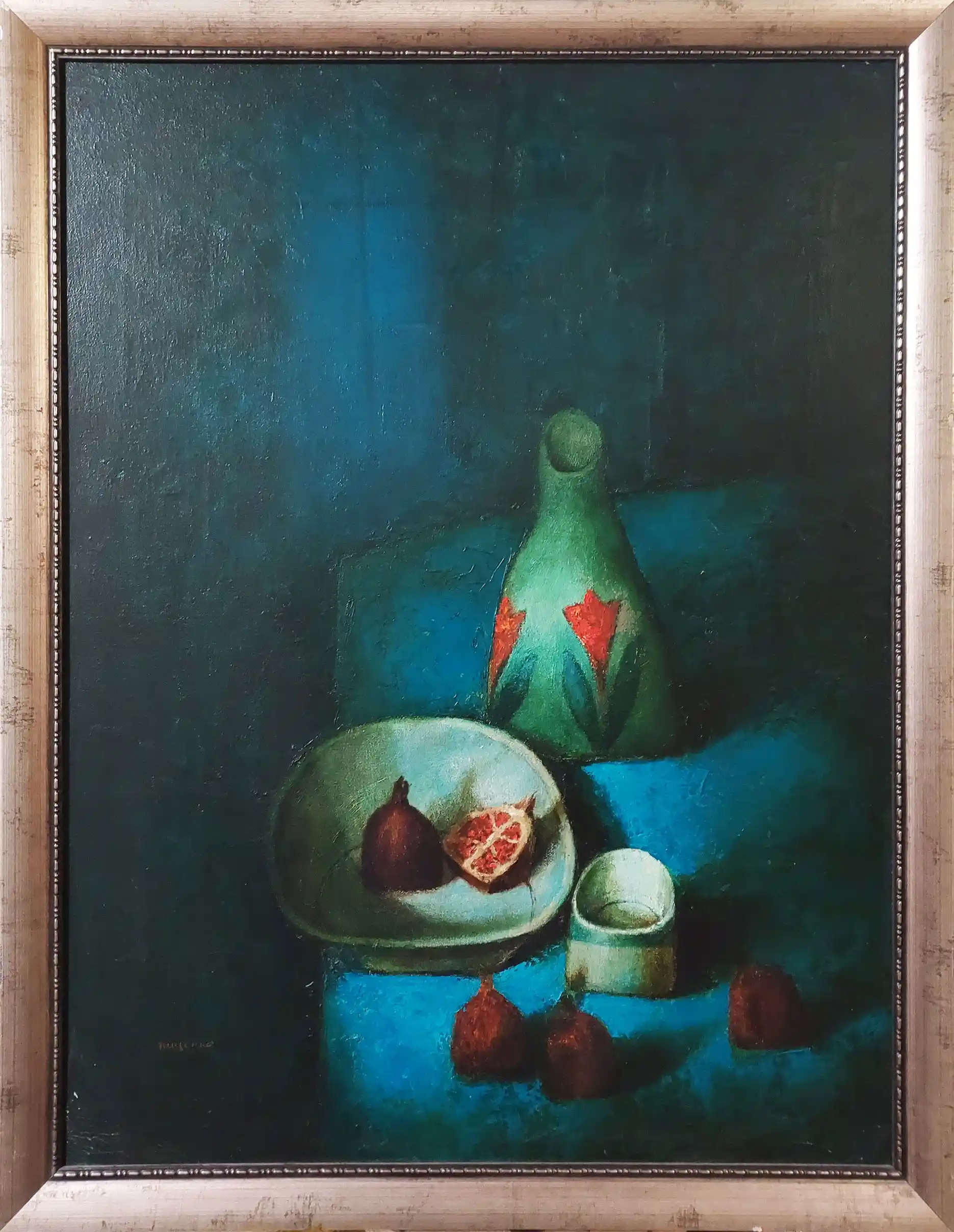 Zdjęcie dodatkowe 1: Gennadiy Tishchenko - Still life with pomegranates – Gennadiy Tishchenko