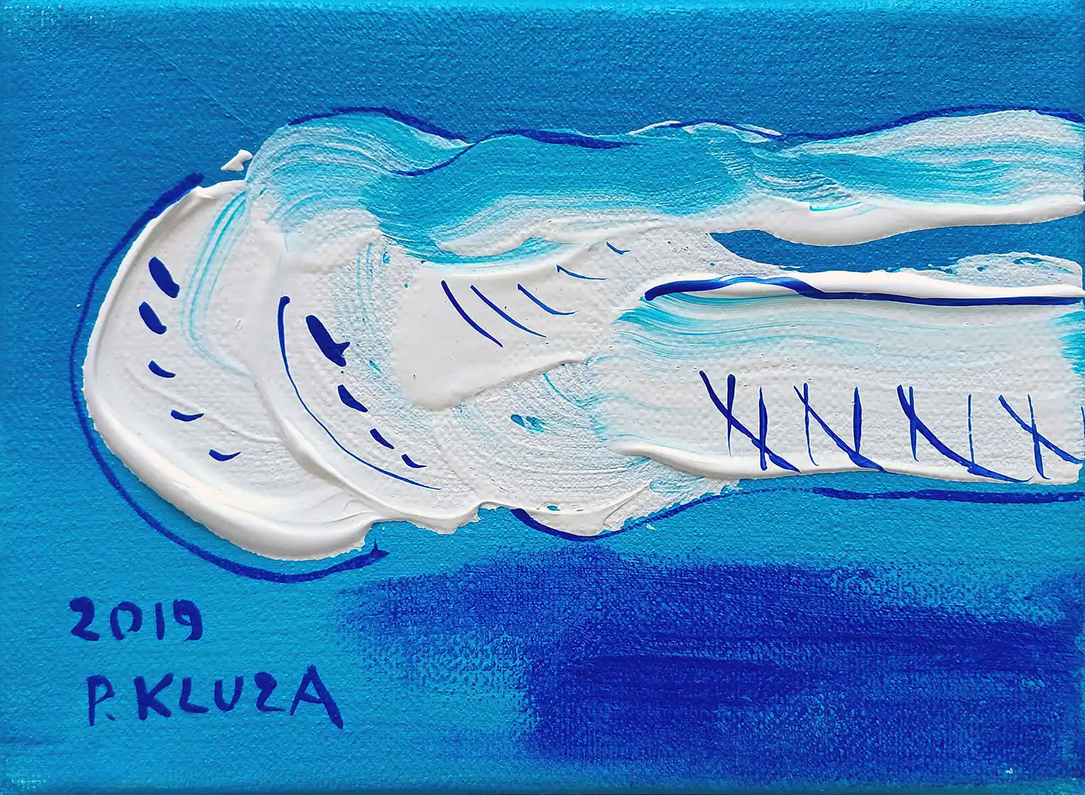 Zdjęcie obrazu Cumulus (2282) - Paweł Kluza. Foksal17 - Galeria Sztuki w Warszawie.