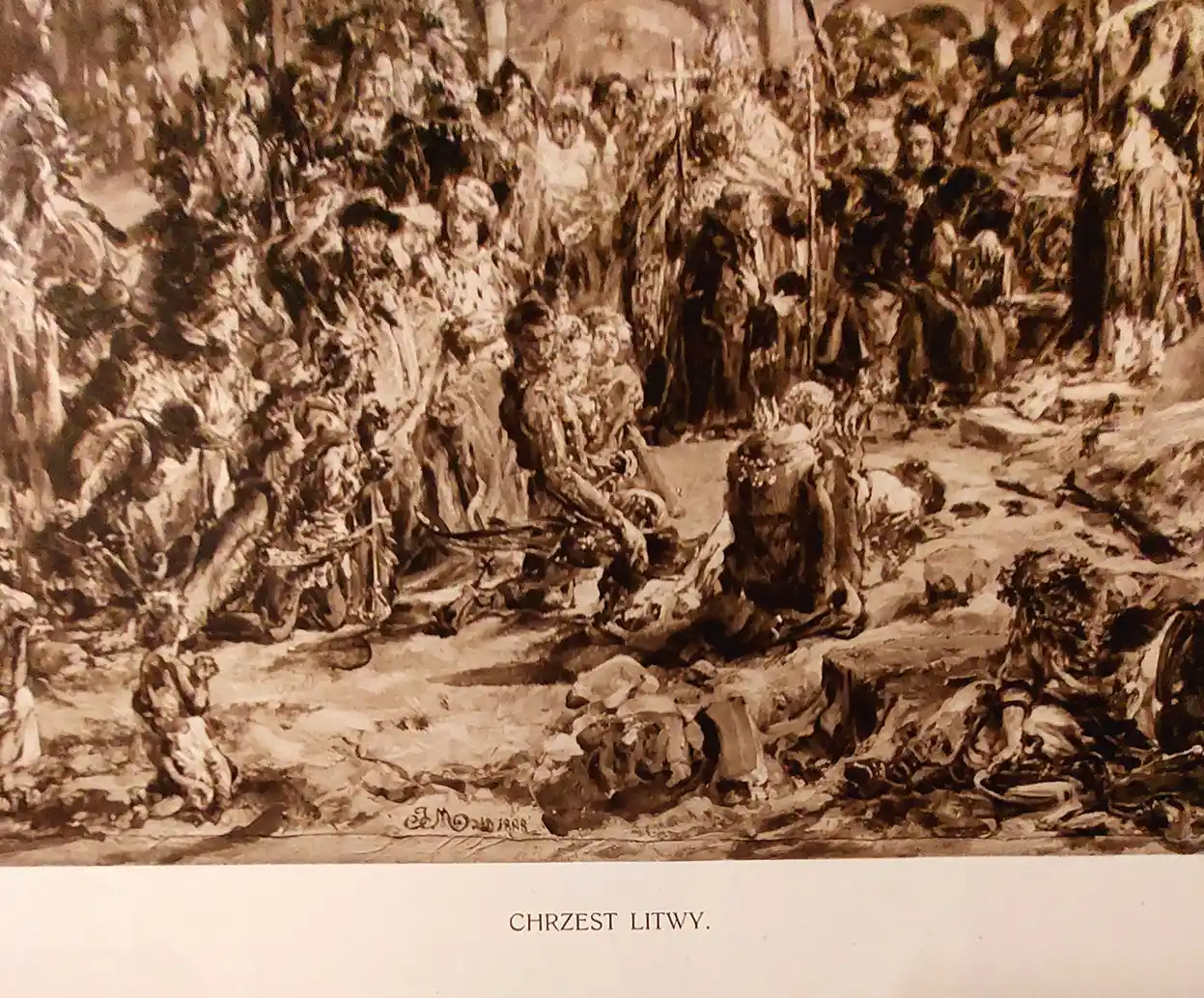 Zdjęcie dodatkowe 2: Jan Matejko - CHRZEST LITWY – Jan Matejko