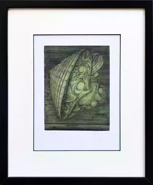 Zdjęcie obrazu Yaroslav Kachmar - Bez tytułu (1982) A/P - Yaroslav Kachmar. Foksal17 - Galeria Sztuki w Warszawie.