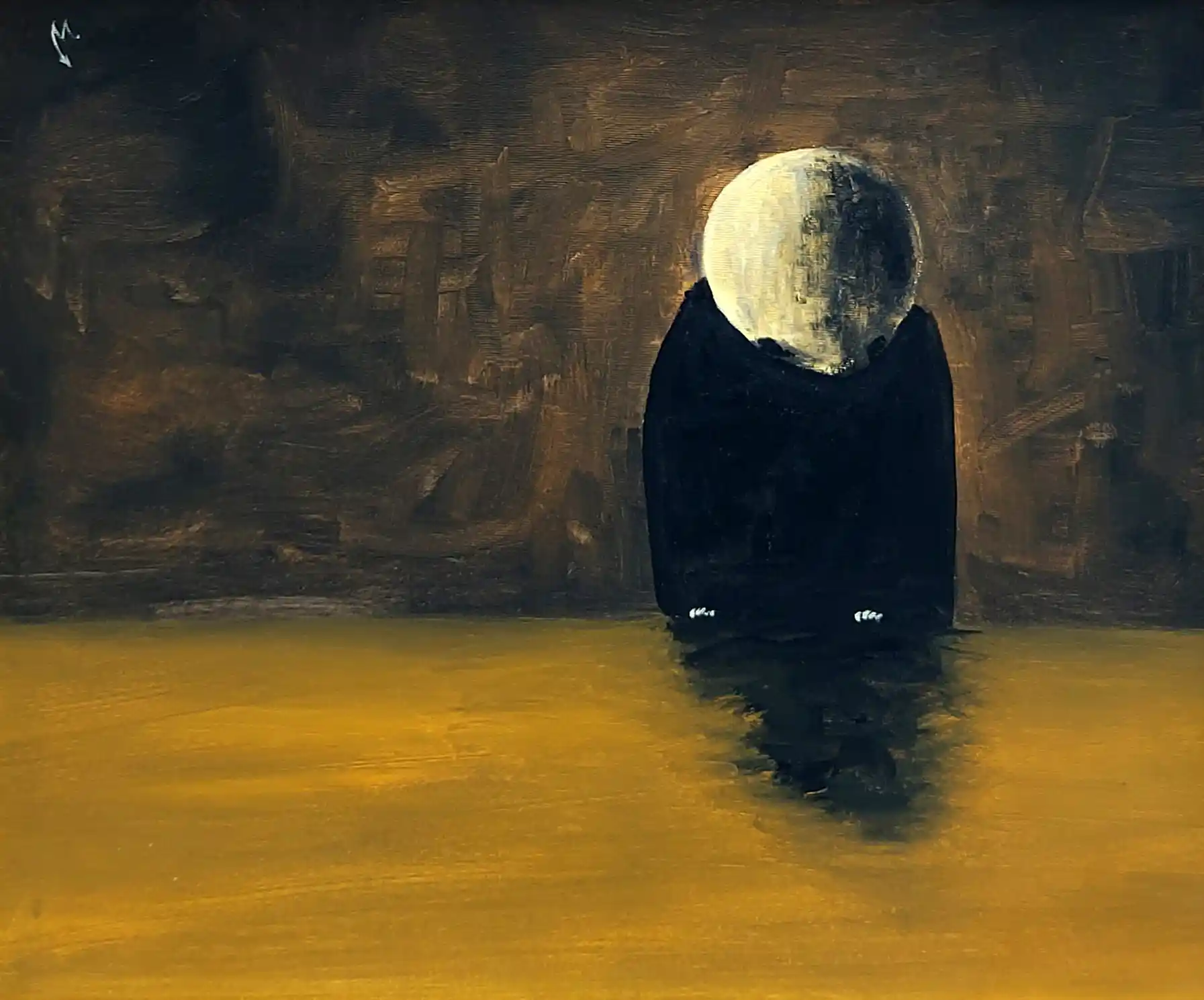 Zdjęcie obrazu Piotr Piskorz - Alone - Piotr Piskorz. Foksal17 - Galeria Sztuki w Warszawie.