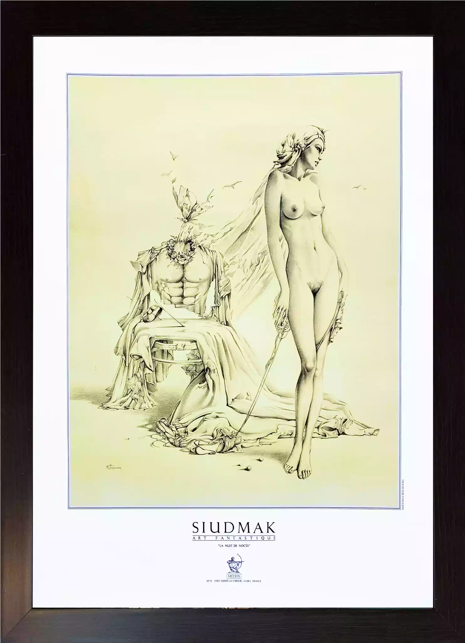 Obraz Wojciech Siudmak - Noc poślubna ( wymiary arkusza 60x80cm) – Wojciech Siudmak | Foksal17