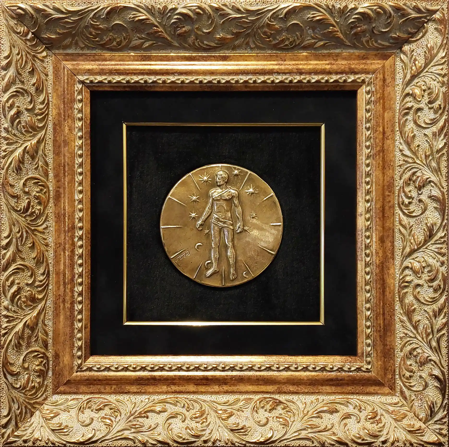 Zdjęcie obrazu Medal Articulations (edycja E 193/500) - Igor Mitoraj. Foksal17 - Galeria Sztuki w Warszawie.
