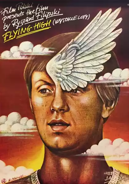 Obraz Rafał Olbiński - Flying High/Wysokie loty ( Plakat filmowy / Nakład 1000 szt.) – Rafał Olbiński | Foksal17