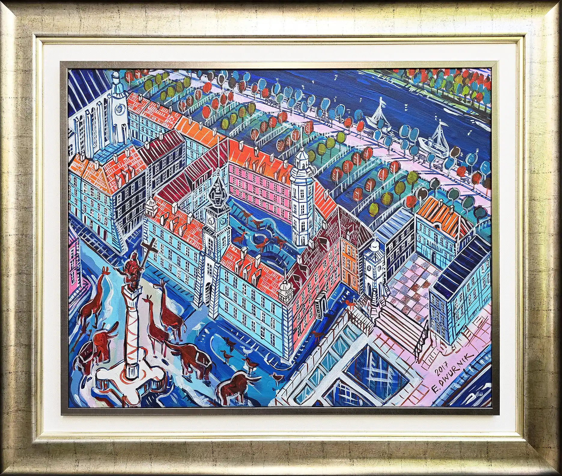 Zdjęcie dodatkowe 1: Plac Zamkowy – Edward Dwurnik (1943 - 2018)